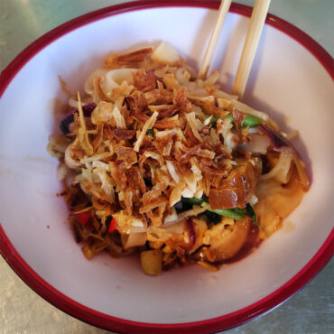 Veganes Pad Thai mit Tofu